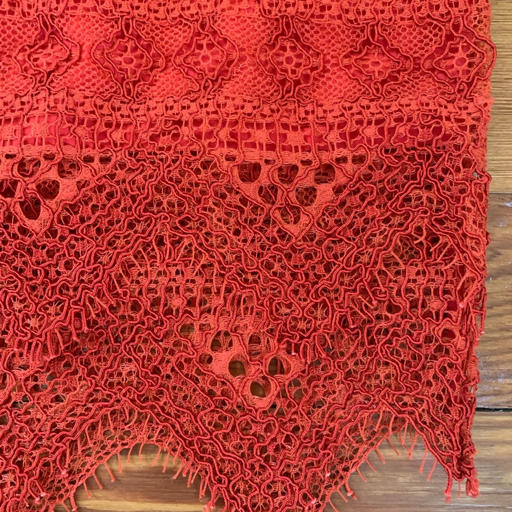 Banana republic Orange Lace Skirt - Picture 4 of 7